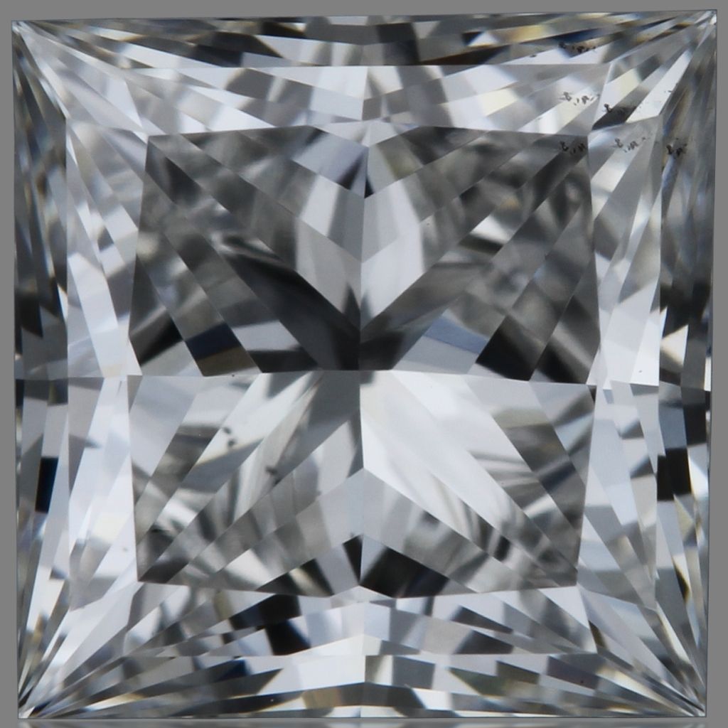 1.08 ct. princess Lab Grown Diamond front image