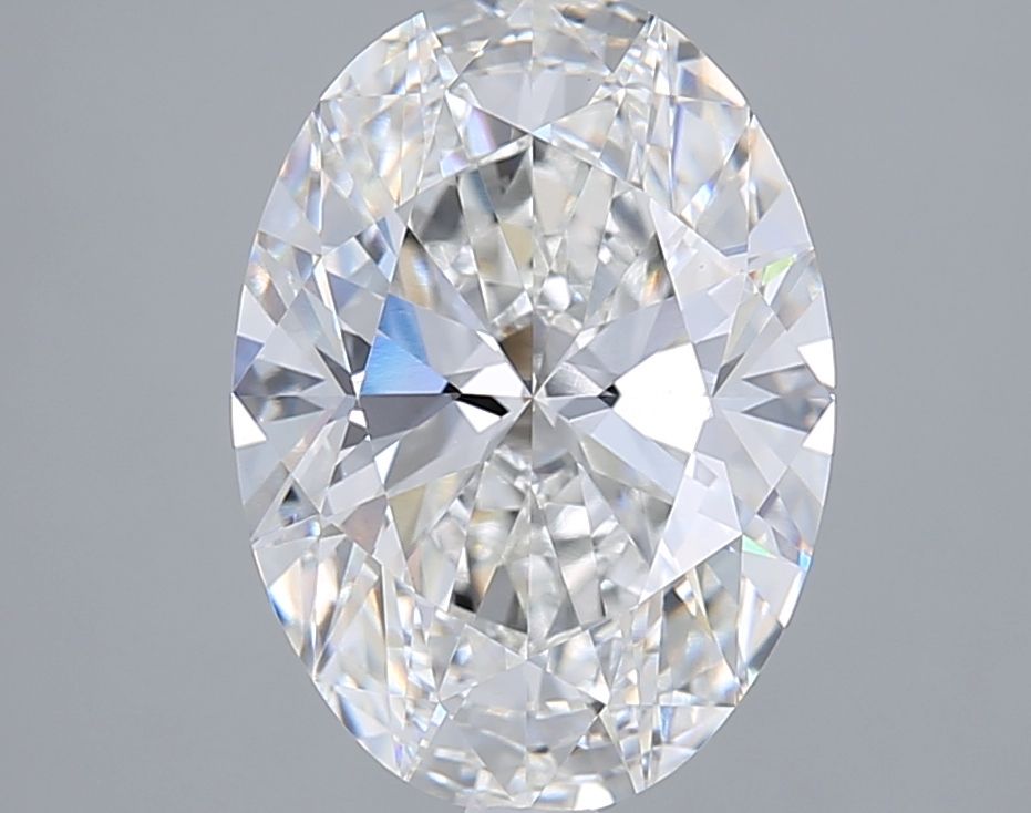 4.06 ct. oval Lab Grown Diamond front image