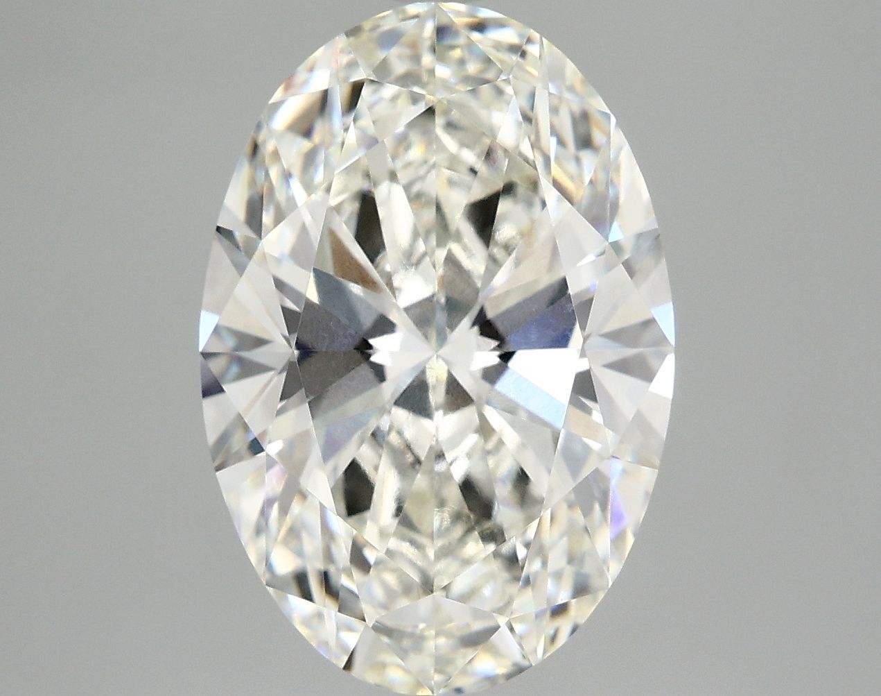5.01 ct. oval Lab Grown Diamond front image