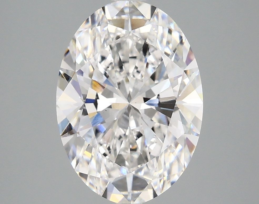 3.09 ct. oval Lab Grown Diamond front image