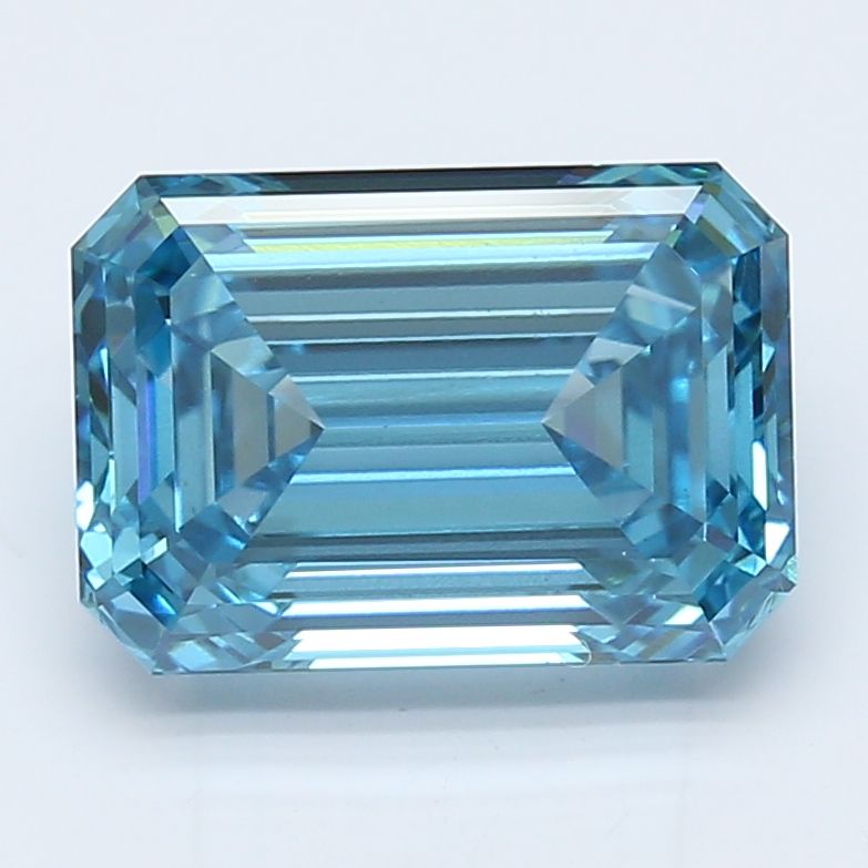 4.03 ct. emerald Lab Grown Diamond front image