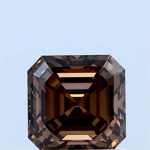 1.0 CT Fancy Brown ASSCHER