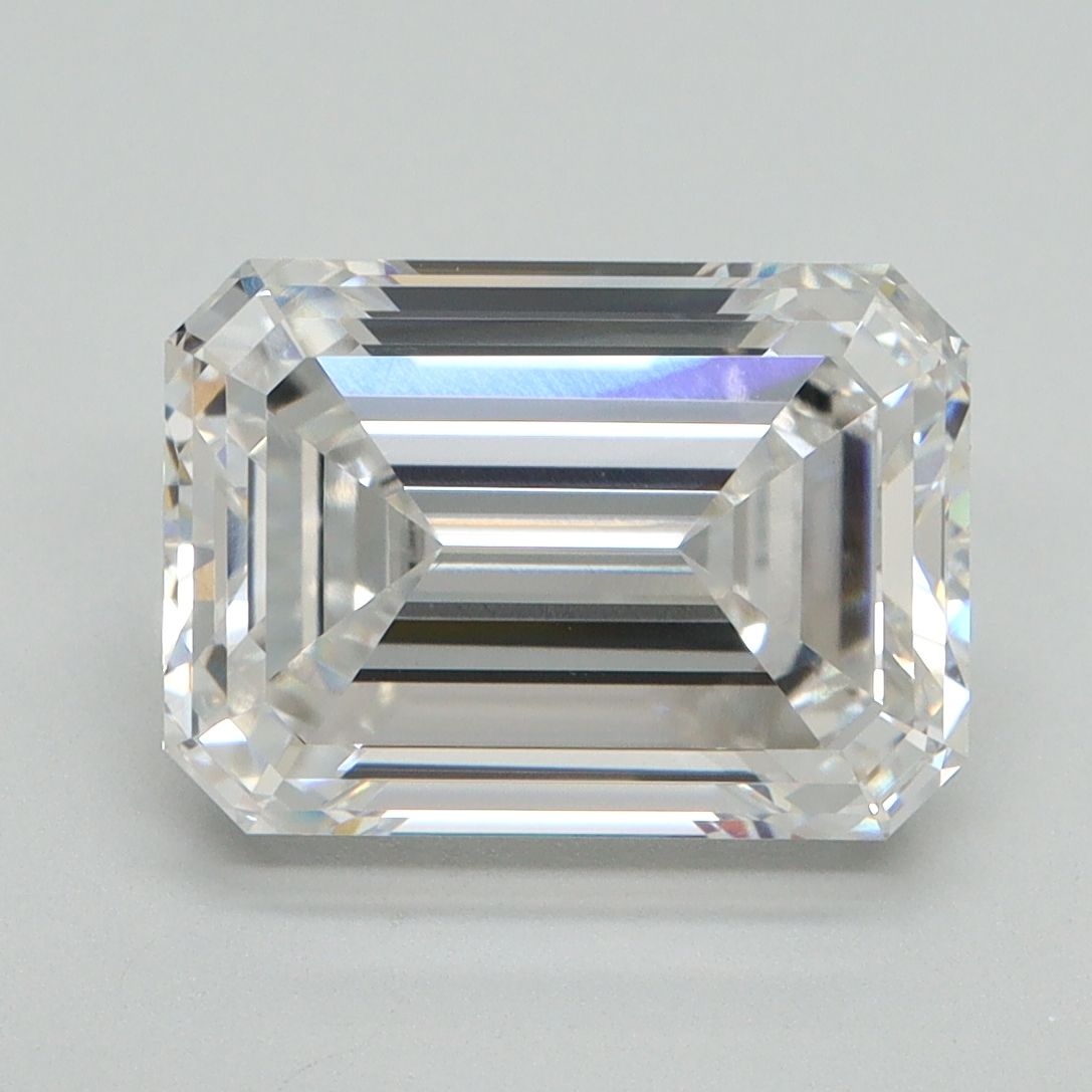 4.18 ct. emerald Lab Grown Diamond front image