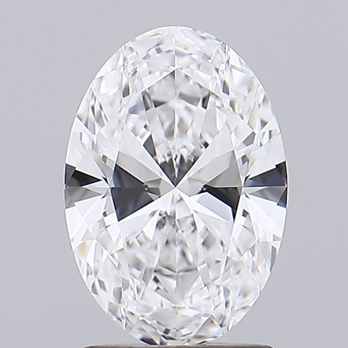 1.56 ct. oval Lab Grown Diamond front image
