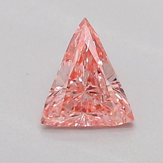 0.22 CT Fancy Vivid Pink TRIANGULAR