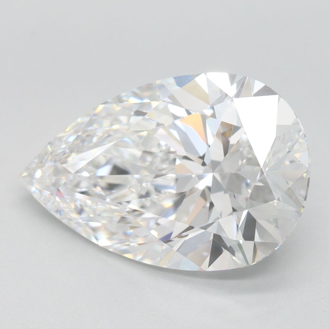 4.10 ct. pear Lab Grown Diamond front image