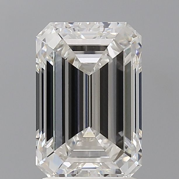 2.58 ct. emerald Lab Grown Diamond front image