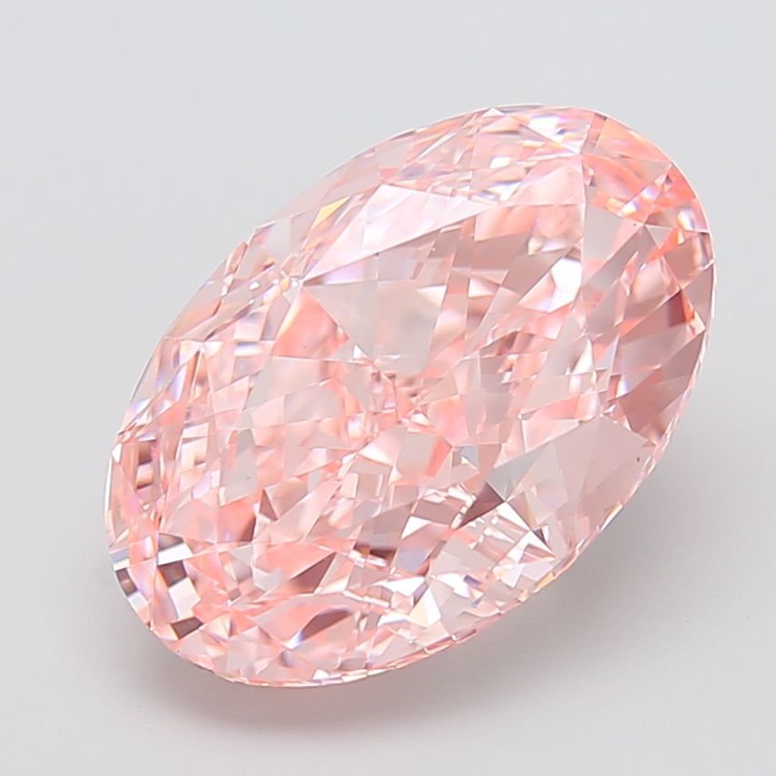 10.00 ct. oval Lab Grown Diamond front image