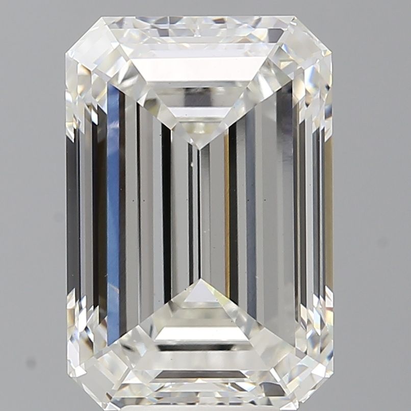 7.58 ct. emerald Lab Grown Diamond front image