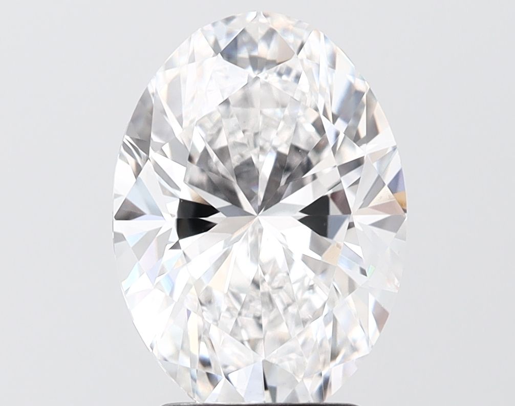 3.50 ct. oval Lab Grown Diamond front image