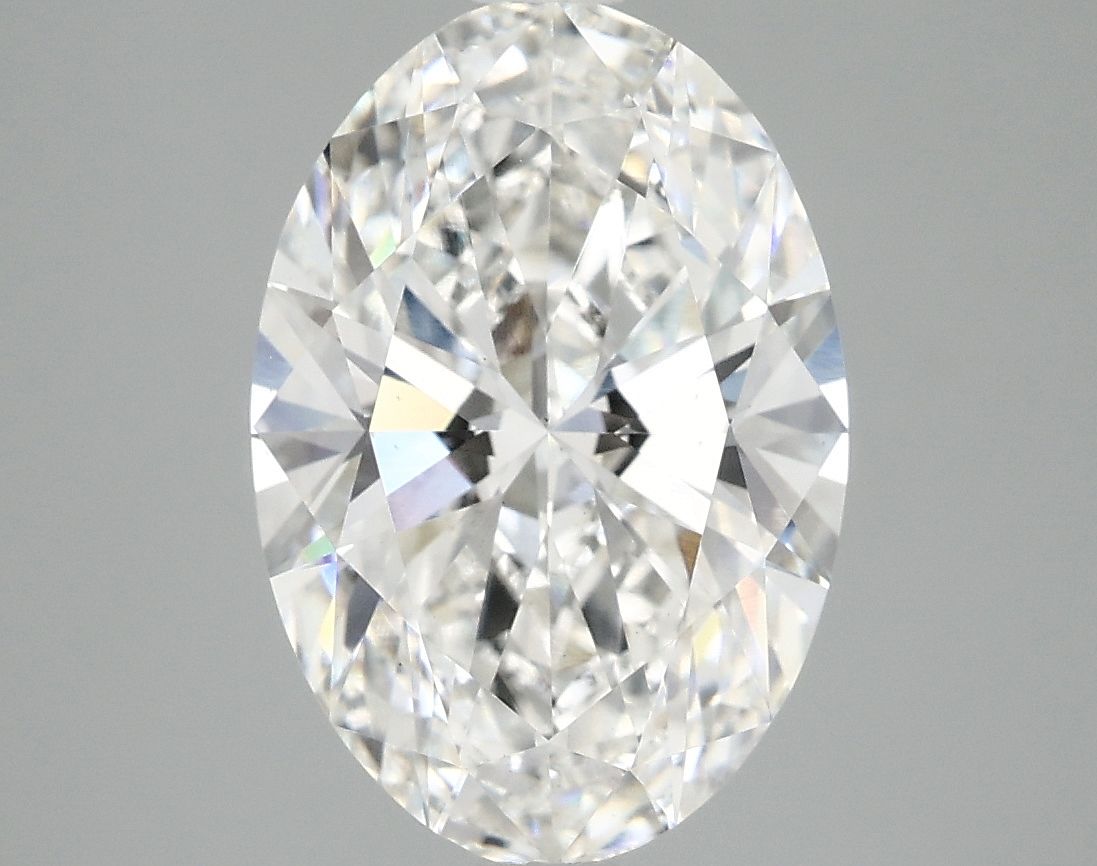3.76 ct. oval Lab Grown Diamond front image