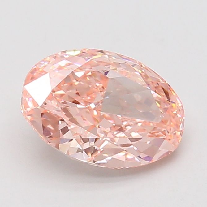2.01 CT Fancy Vivid Pink OVAL