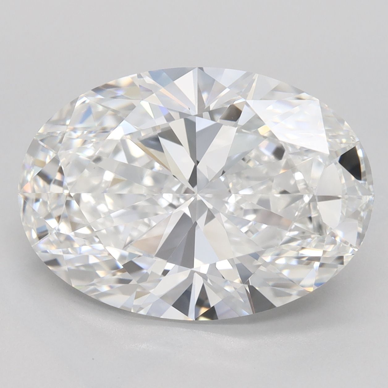 5.19 ct. oval Lab Grown Diamond front image