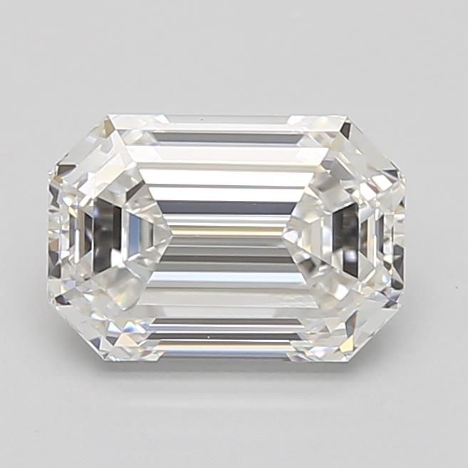 Diamant Émeraude 1.40 ct - Couleur F - Pureté VVS2