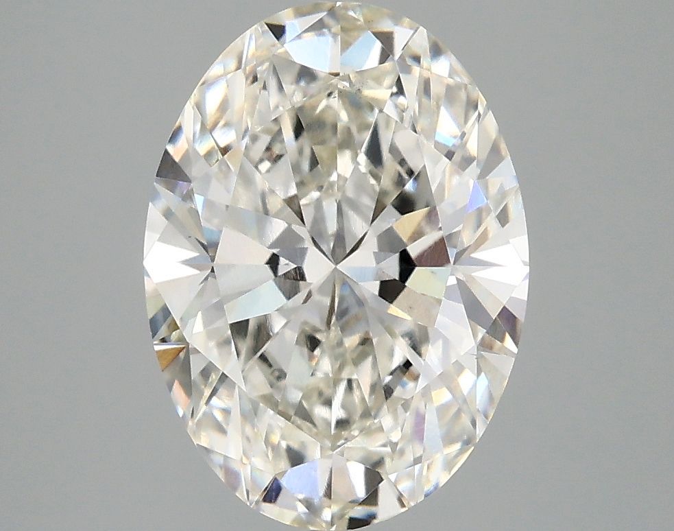 3.09 ct. oval Lab Grown Diamond front image