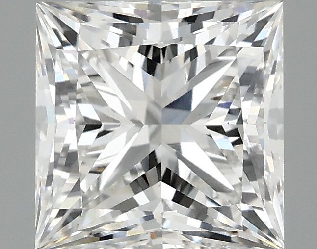 2.10 ct. princess Lab Grown Diamond front image