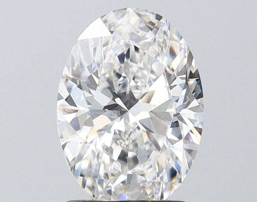 2.01 ct. oval Lab Grown Diamond front image