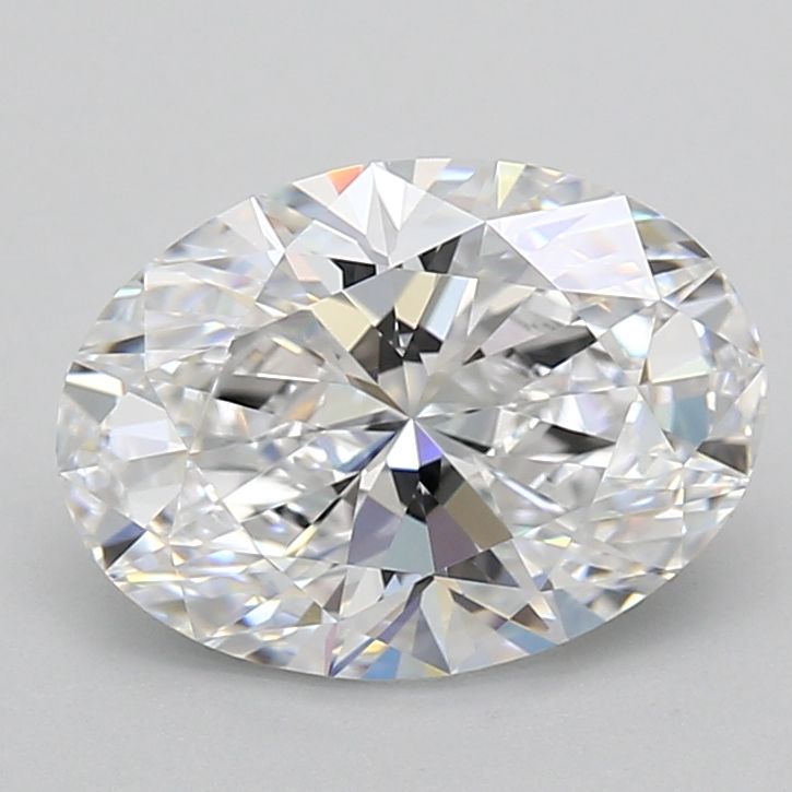 3.02 ct. oval Lab Grown Diamond front image