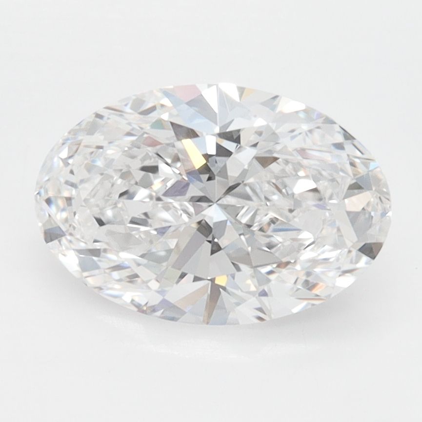 1.24 ct. oval Lab Grown Diamond front image