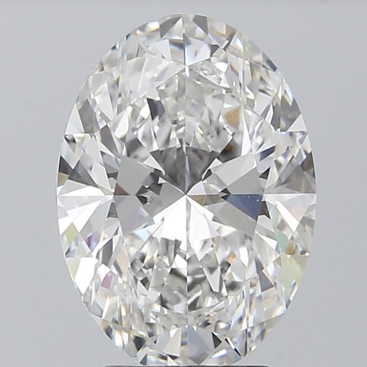 4.22 ct. oval Lab Grown Diamond front image
