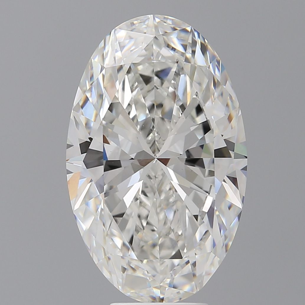 8.10 ct. oval Lab Grown Diamond front image