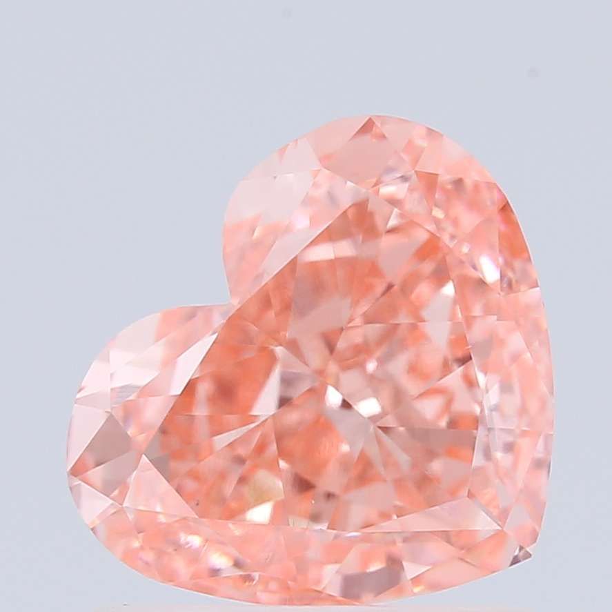 1.06 CT Fancy Vivid Pink HEART