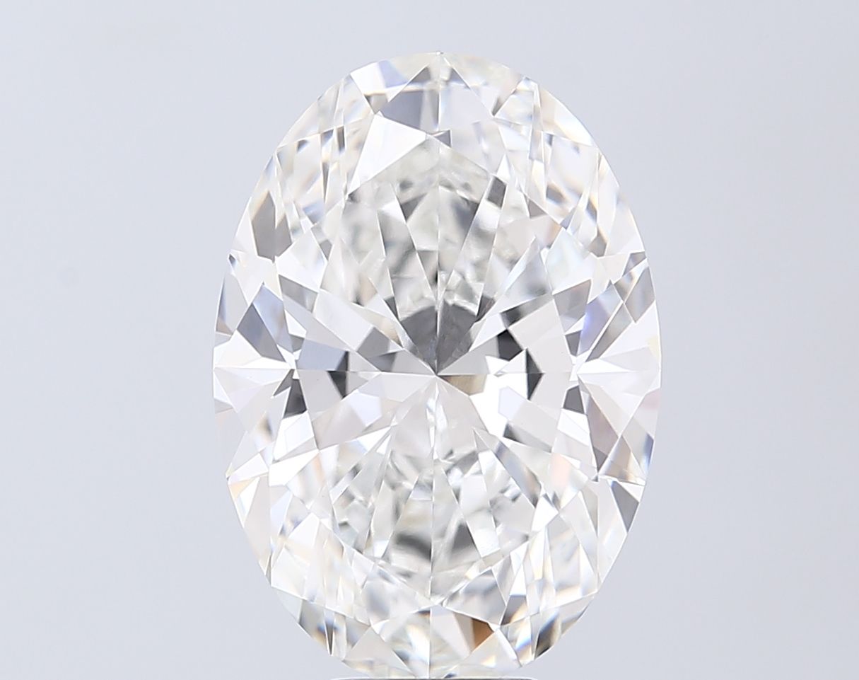 8.06 ct. oval Lab Grown Diamond front image