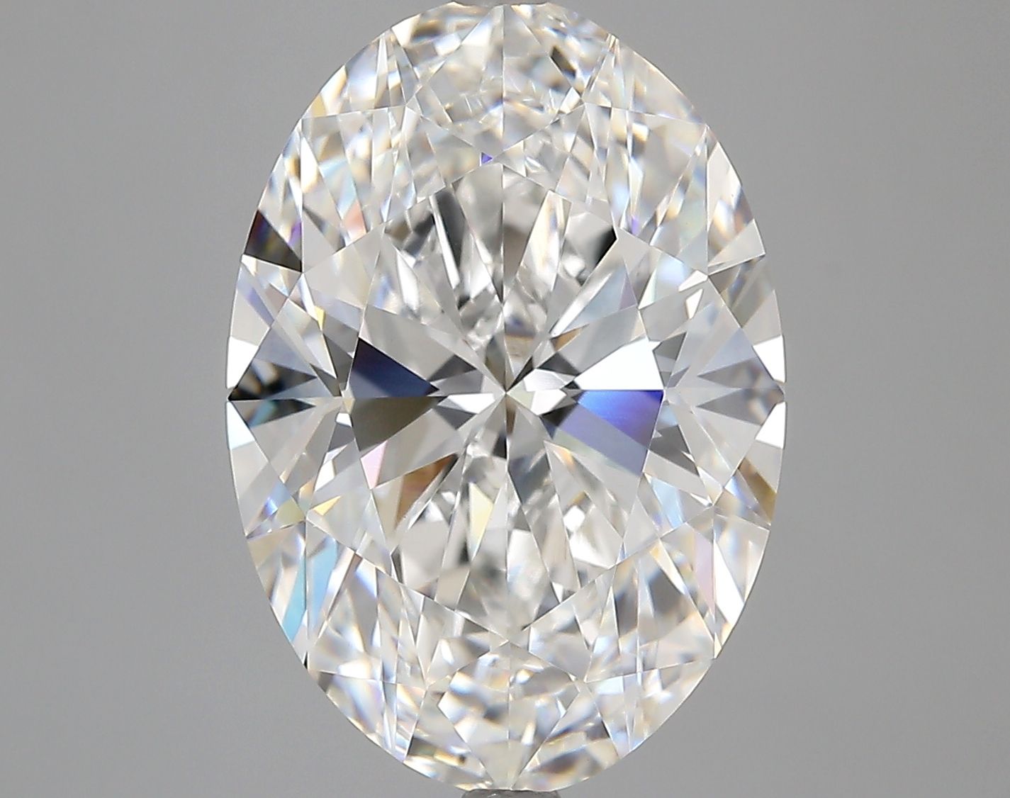 8.05 ct. oval Lab Grown Diamond front image