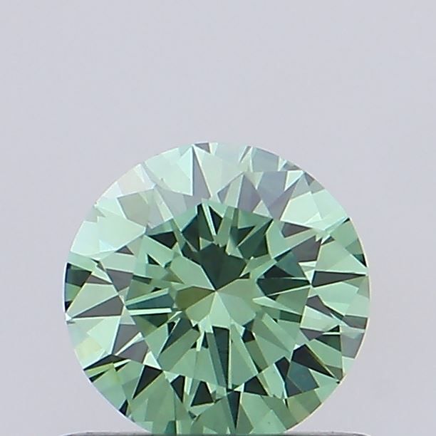 0.48 CT Fancy Vivid Green ROUND