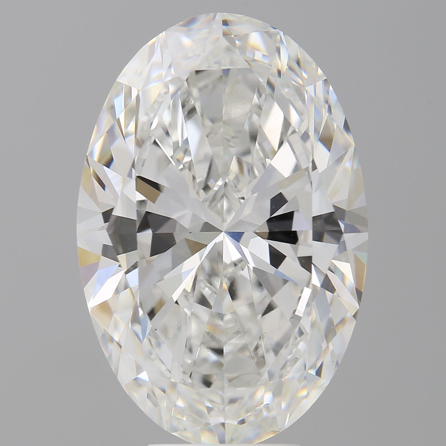 8.04 ct. oval Lab Grown Diamond front image