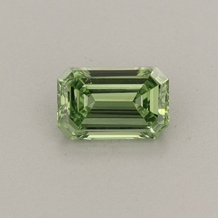 0.33 CT Fancy Vivid Green EMERALD