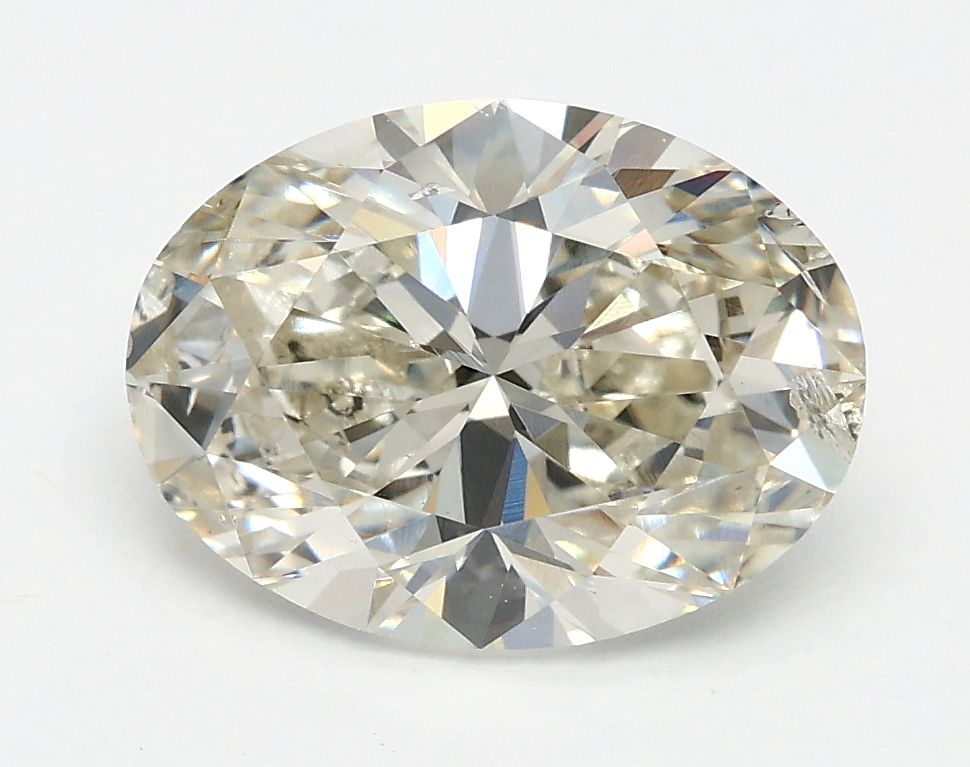 2.02 ct. oval Lab Grown Diamond front image