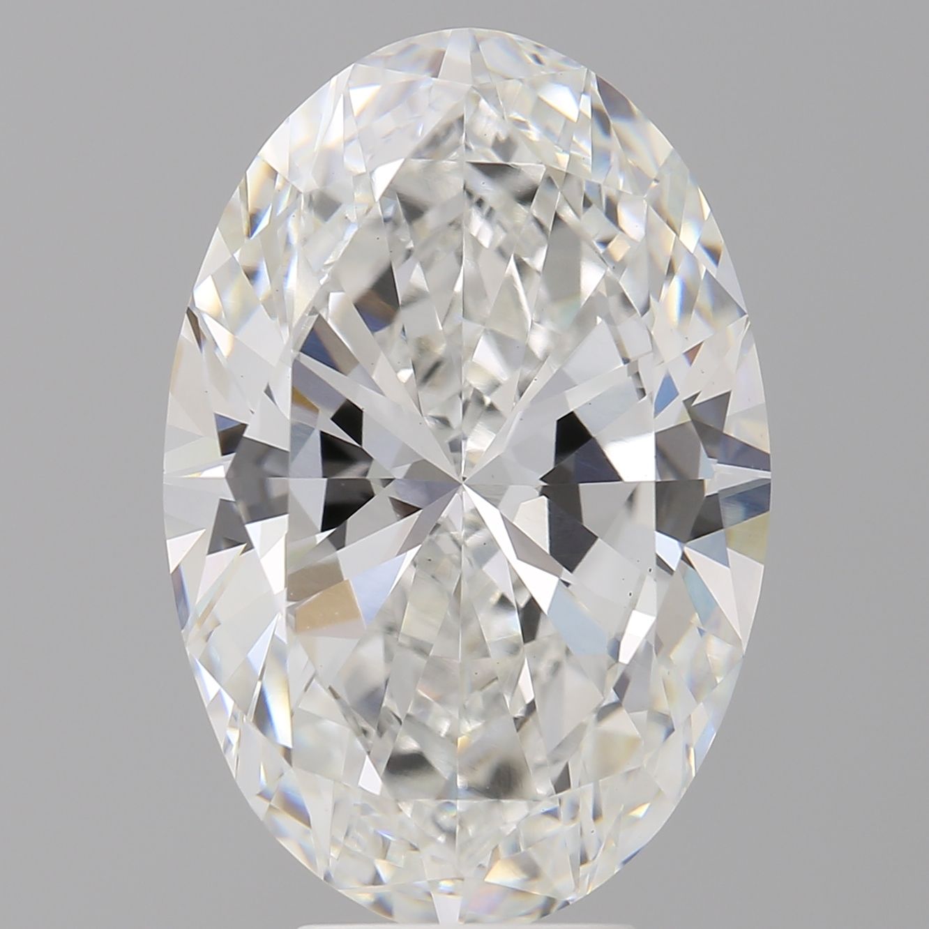 7.01 ct. oval Lab Grown Diamond front image