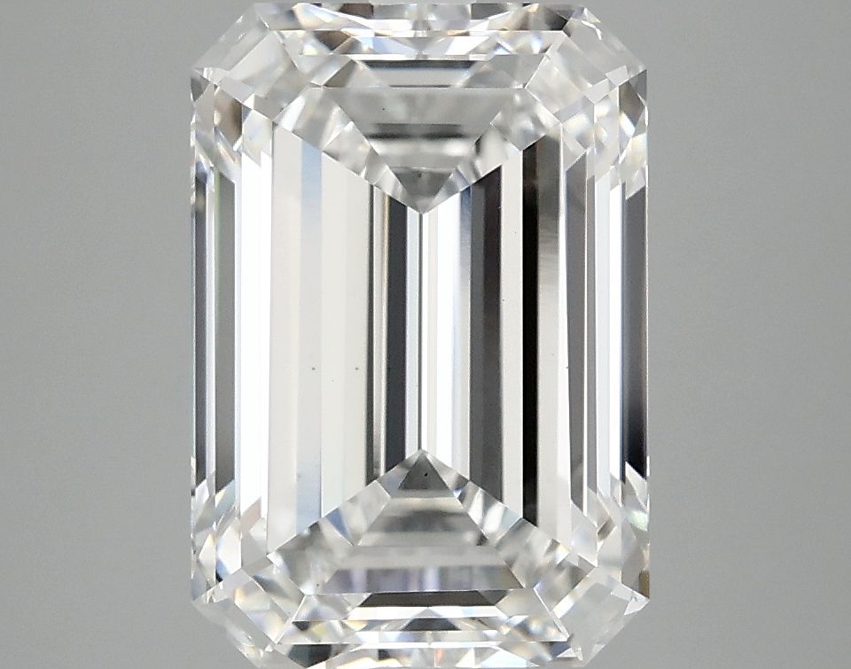 4.10 ct. emerald Lab Grown Diamond front image