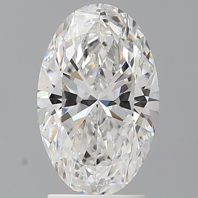 2.58 ct. oval Lab Grown Diamond front image