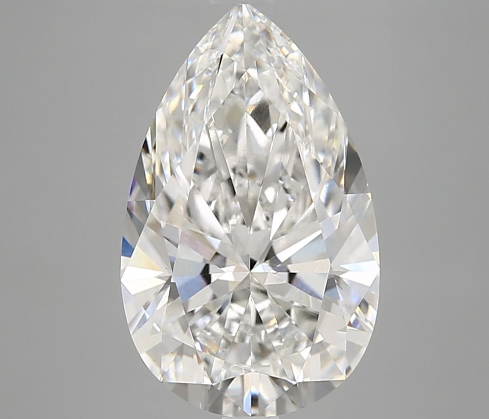 4.06 ct. pear Lab Grown Diamond front image