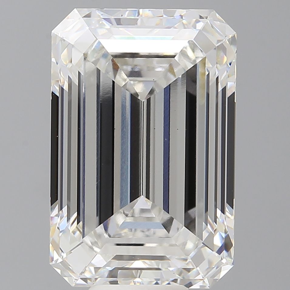 12.10 ct. emerald Lab Grown Diamond front image