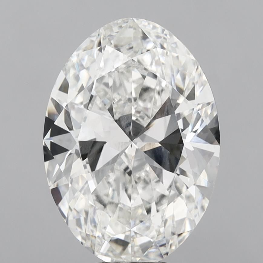 9.05 ct. oval Lab Grown Diamond front image