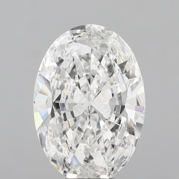 4.50 ct. oval Lab Grown Diamond front image