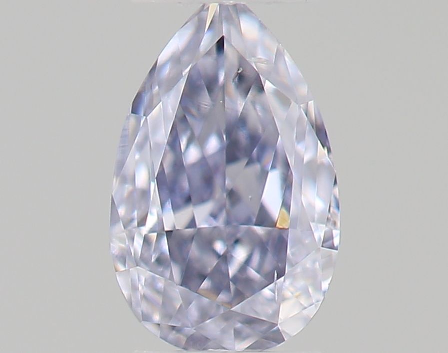 Diament 0.1 ct Fancy Light Gray Blue/