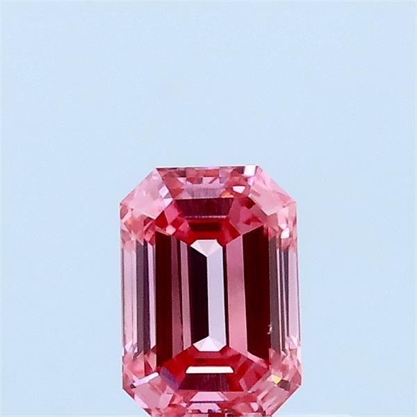 0.45 CT Fancy Vivid Pink EMERALD