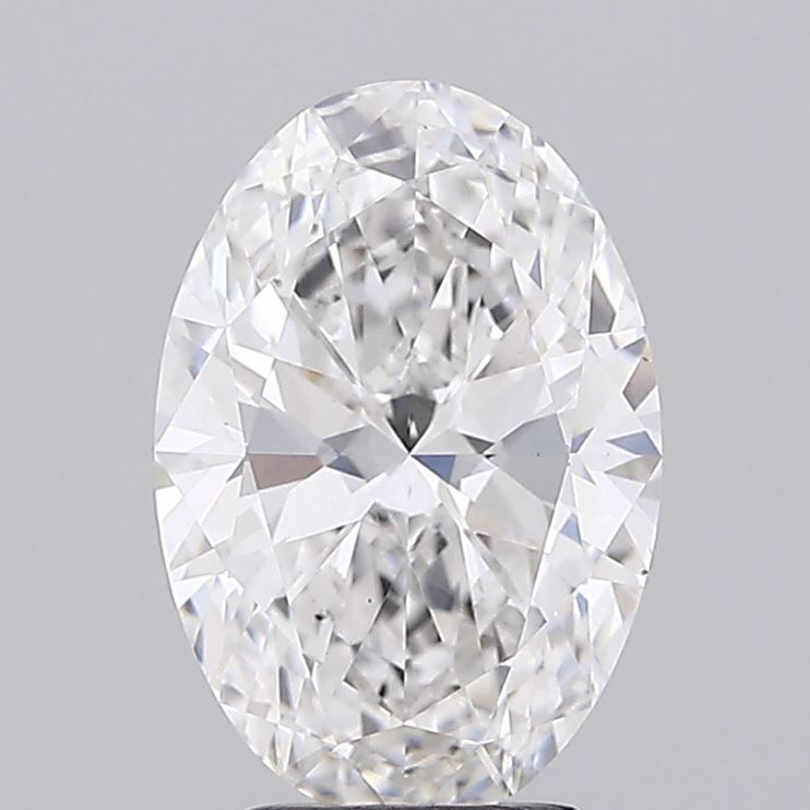 3.02 ct. oval Lab Grown Diamond front image