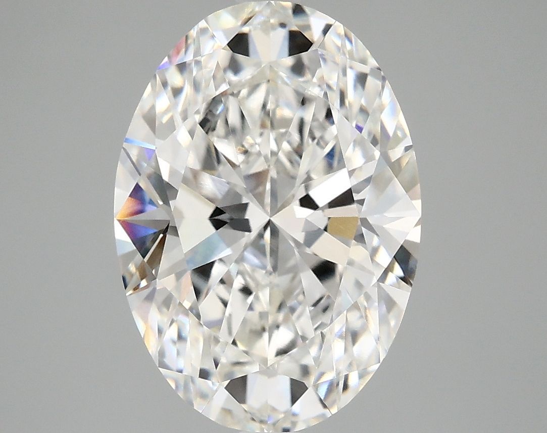 4.06 ct. oval Lab Grown Diamond front image