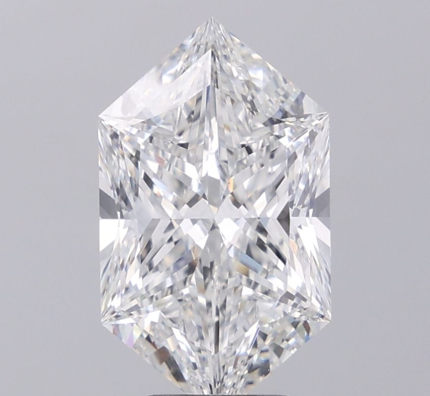 4.11 ct lab-grown Hexagonal Diamond