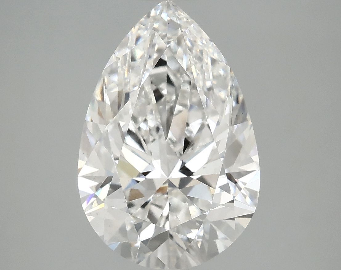 3.88 ct. pear Lab Grown Diamond front image