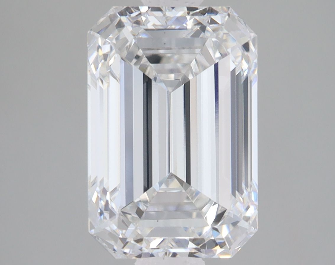3.44 ct. emerald Lab Grown Diamond front image