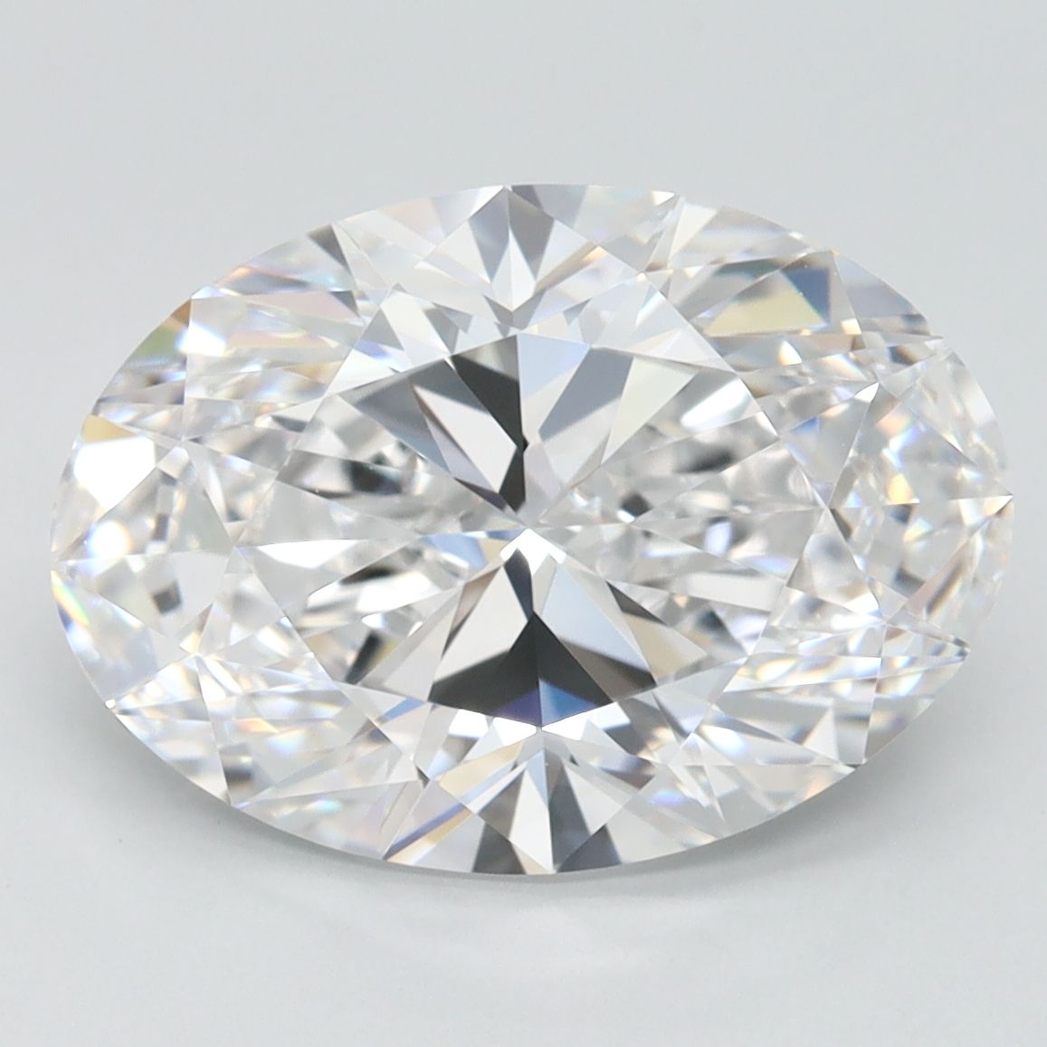 3.93 ct. oval Lab Grown Diamond front image
