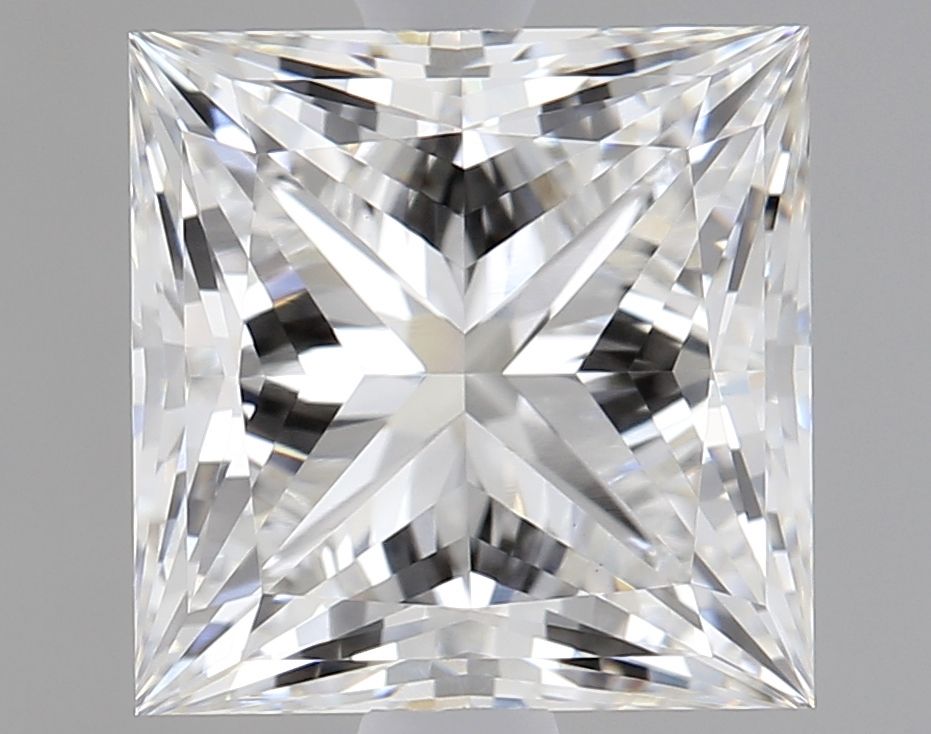 2.57 ct. princess Lab Grown Diamond front image