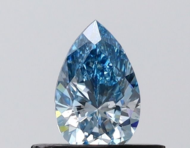 0.47 CT Fancy Vivid Blue PEAR