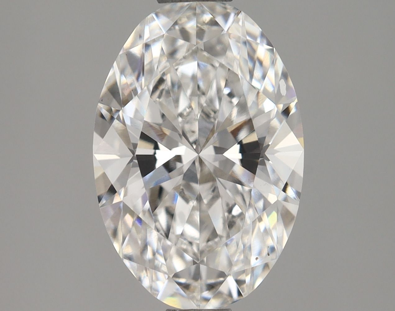 1.66 ct. oval Lab Grown Diamond front image